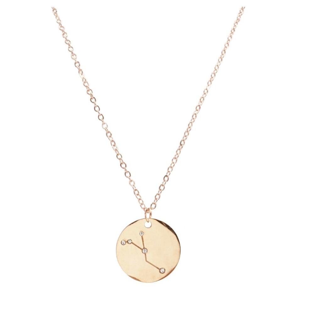 #38 Kinsley Armelle Zodiac Collection Rose Gold Cancer Necklace*NEW 18"